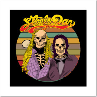 Retro Skull  Steely Dan Posters and Art